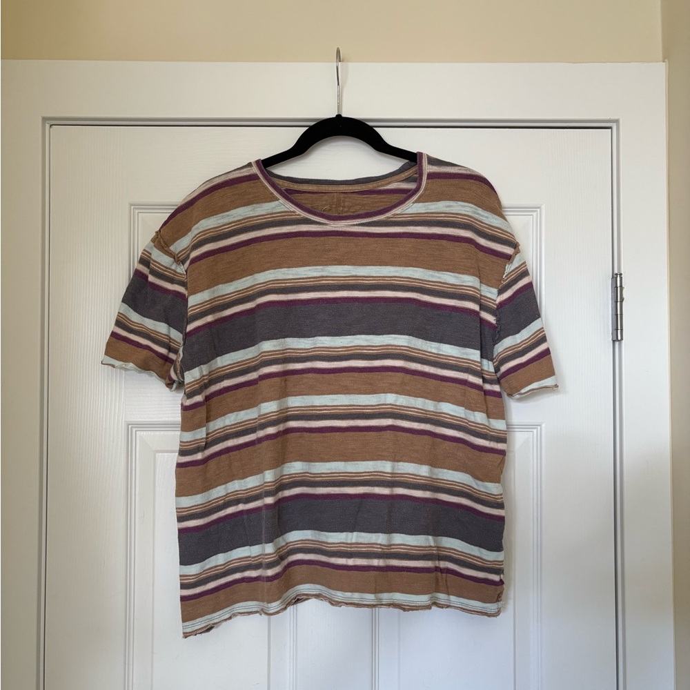 We The Free Nina Striped Tee - Small